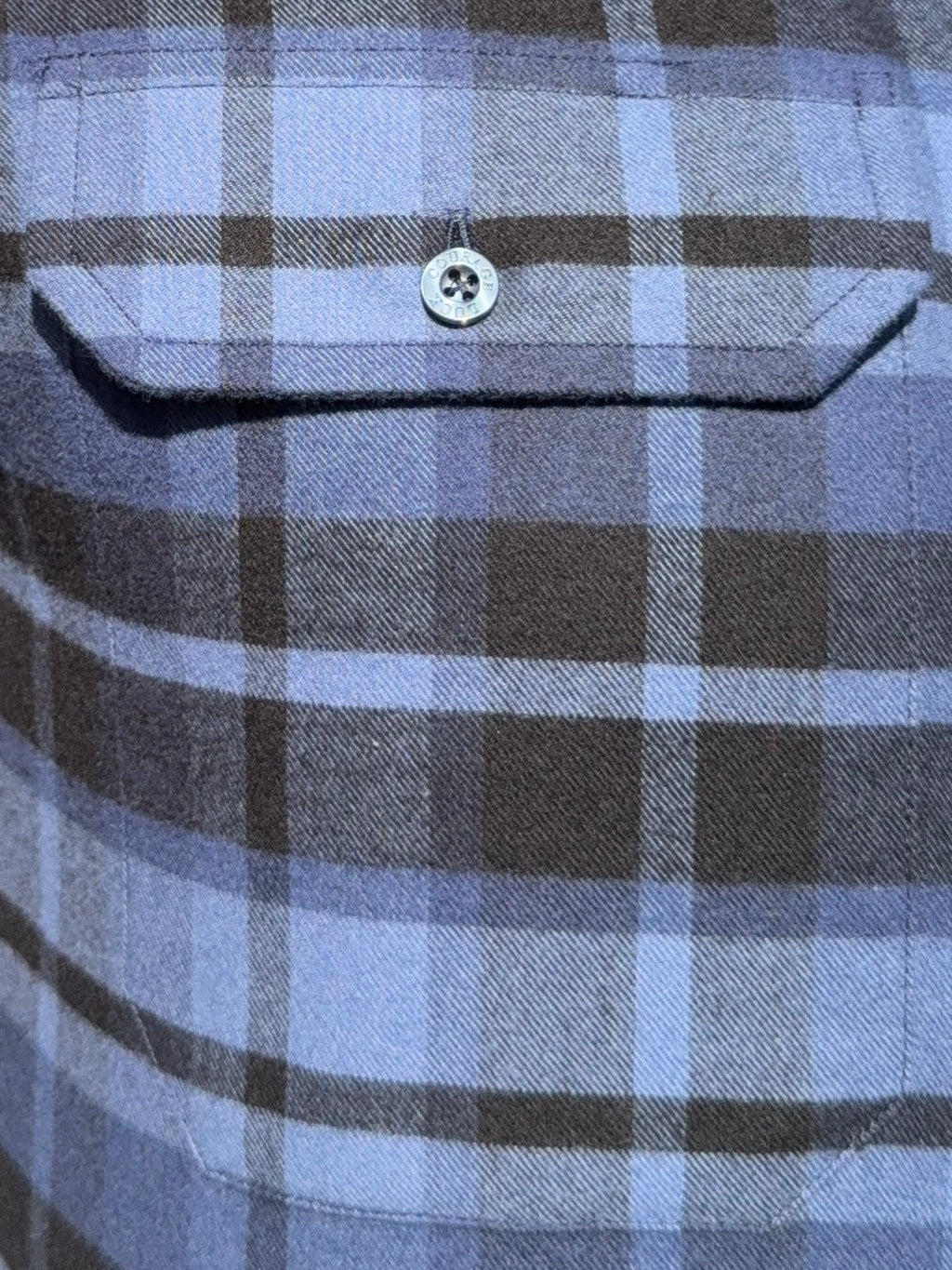 Navy & Blue Utility Flannel - Navy & Blue