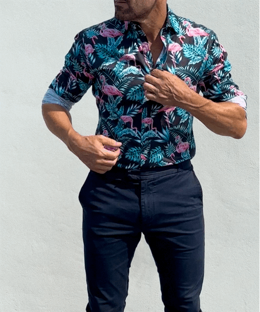 Flamingo Party Shirt - Flamingo