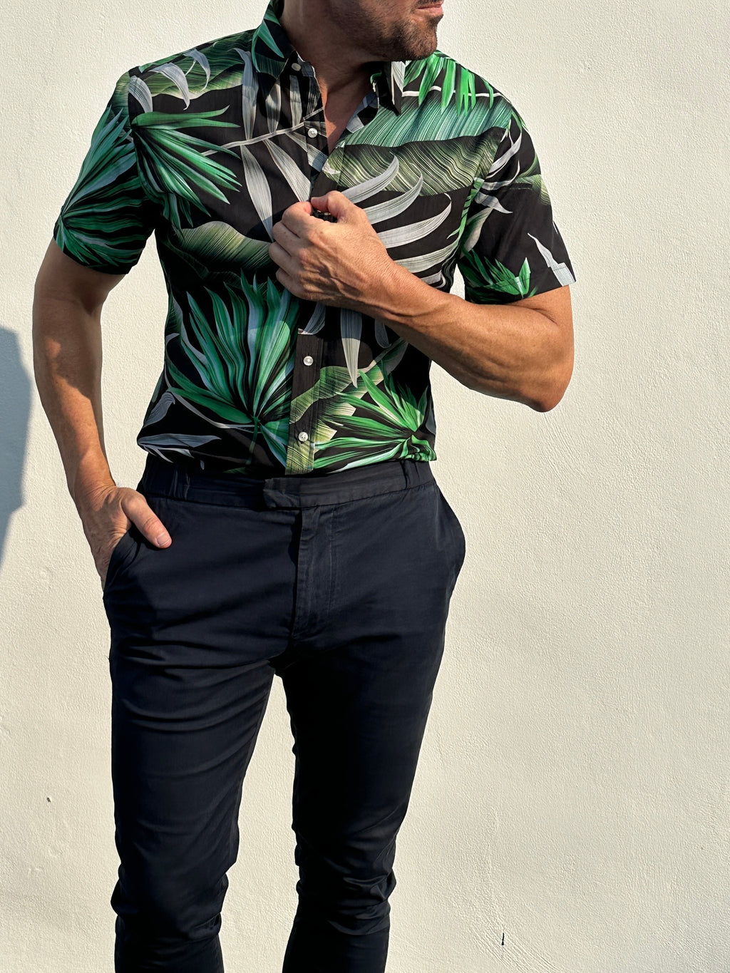 Club Tropicana Party Shirt - Vibrant Green