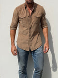 The Corduroy Western - Camel Light Brown