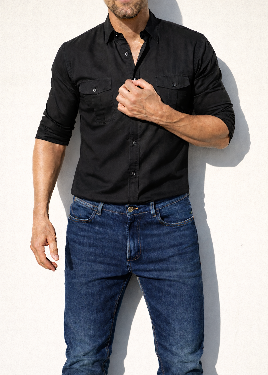 The NYTD Two-Pocket Twill - Black