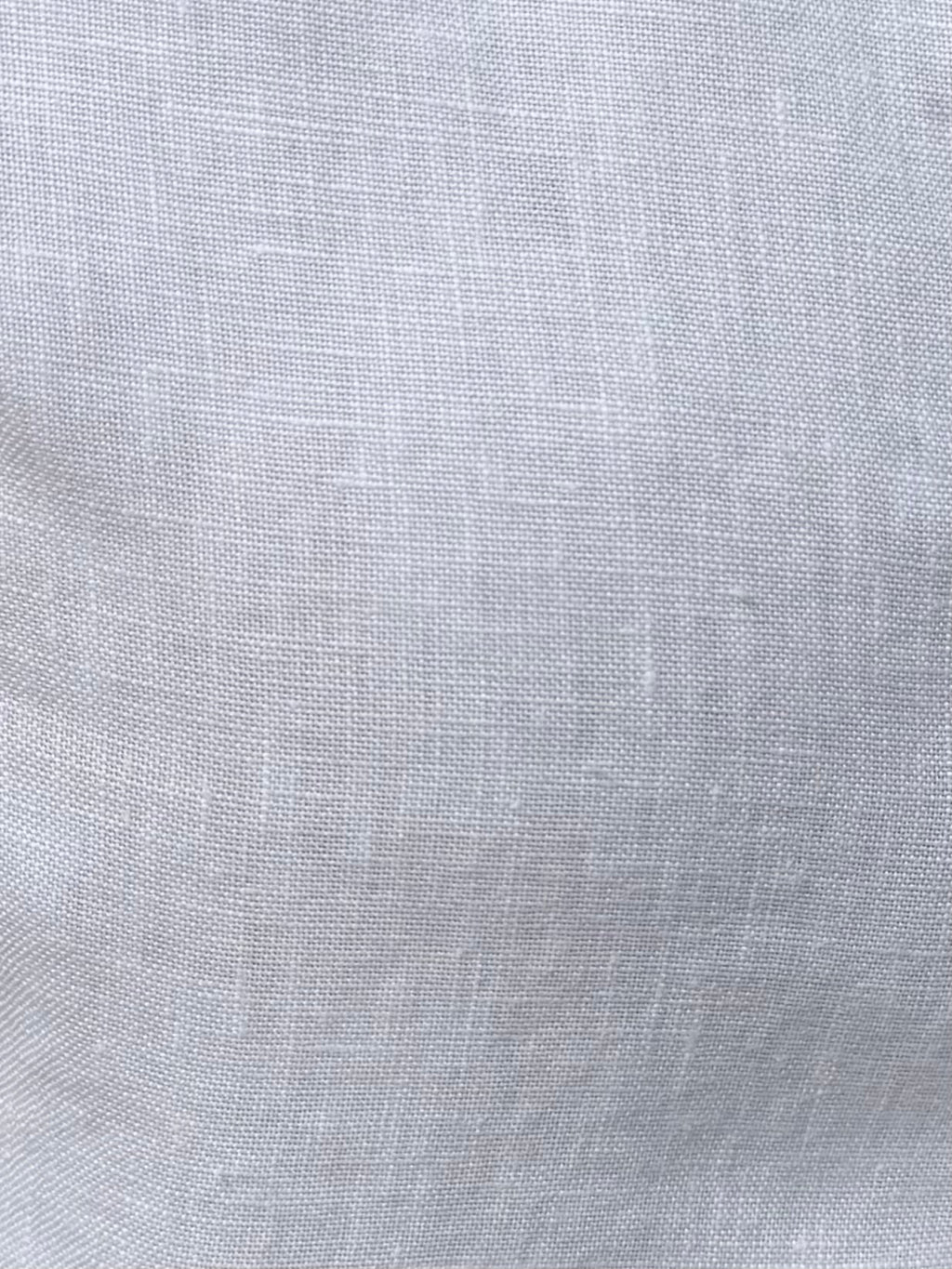 Long Sleeve 1-Pocket Robust Linen - White- Small Batch #665
