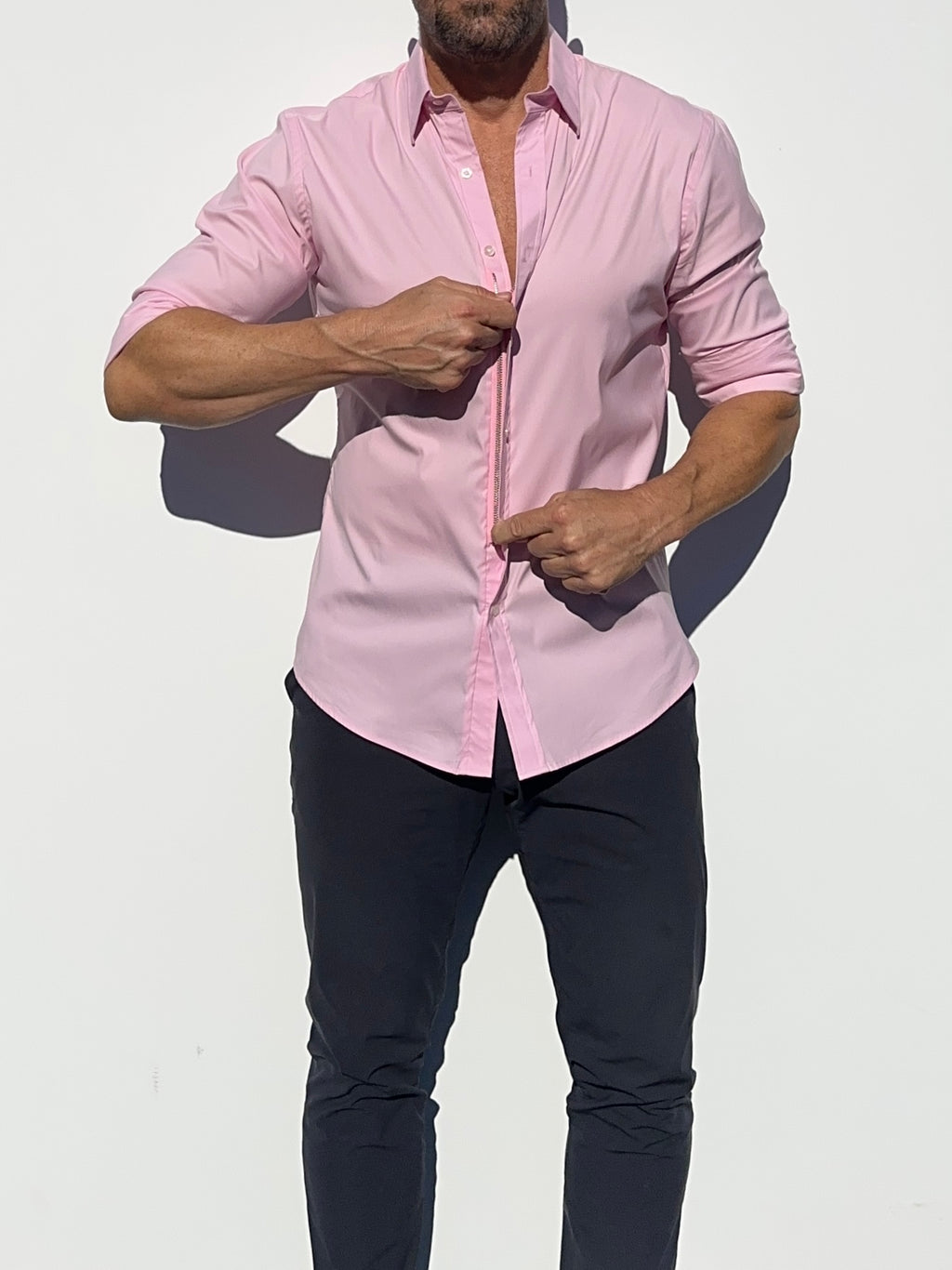 Mega-Stretch Performance Broadcloth - Pink