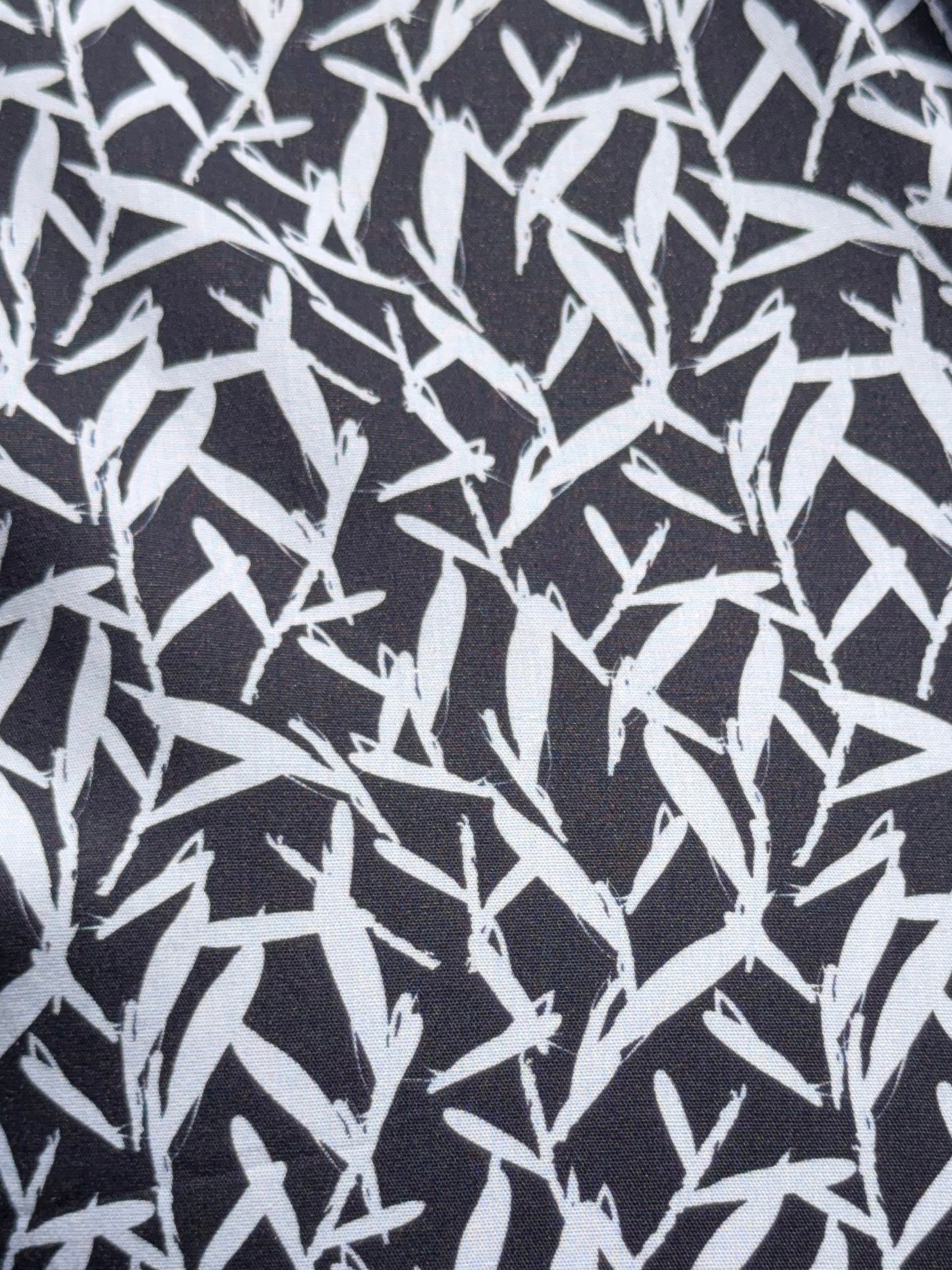 Botanical Abstract on Cotton - Botanical Abstract on Navy