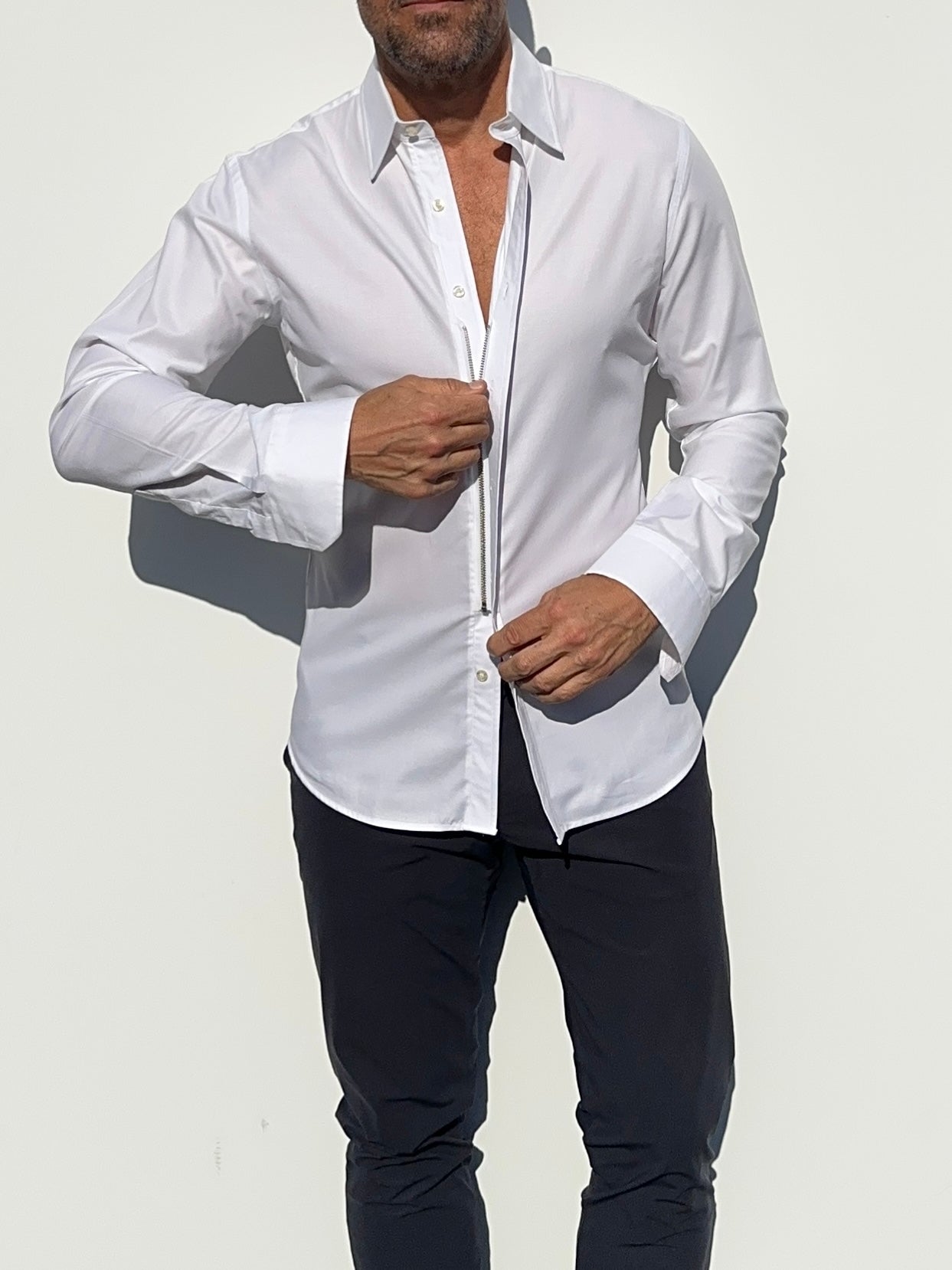 Wrinkle-Resistant OG Oxford - White