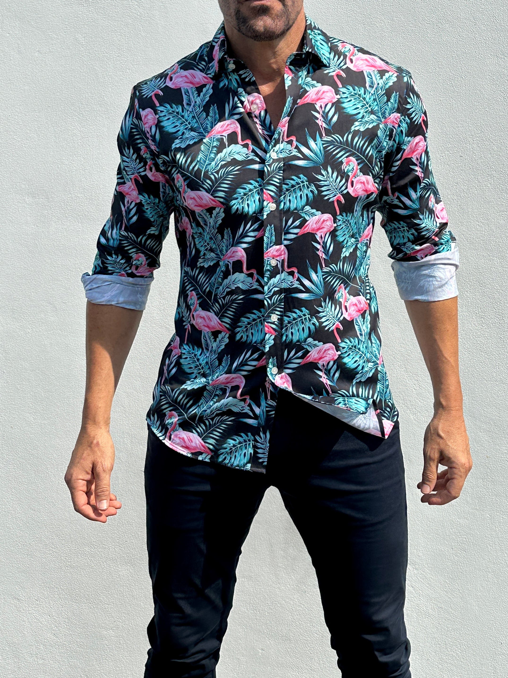 Flamingo Party Shirt - Flamingo