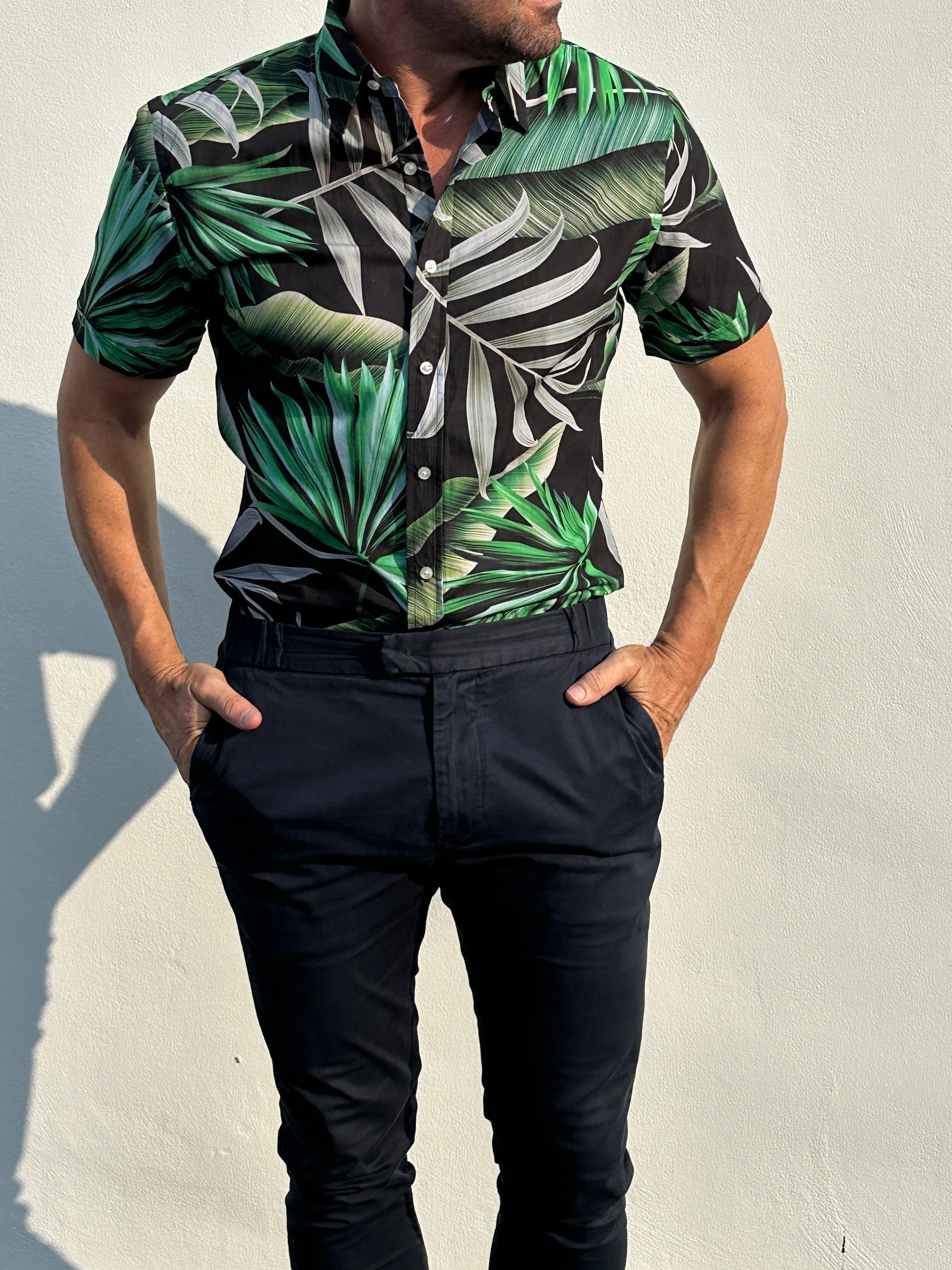 Club Tropicana Party Shirt - Vibrant Green