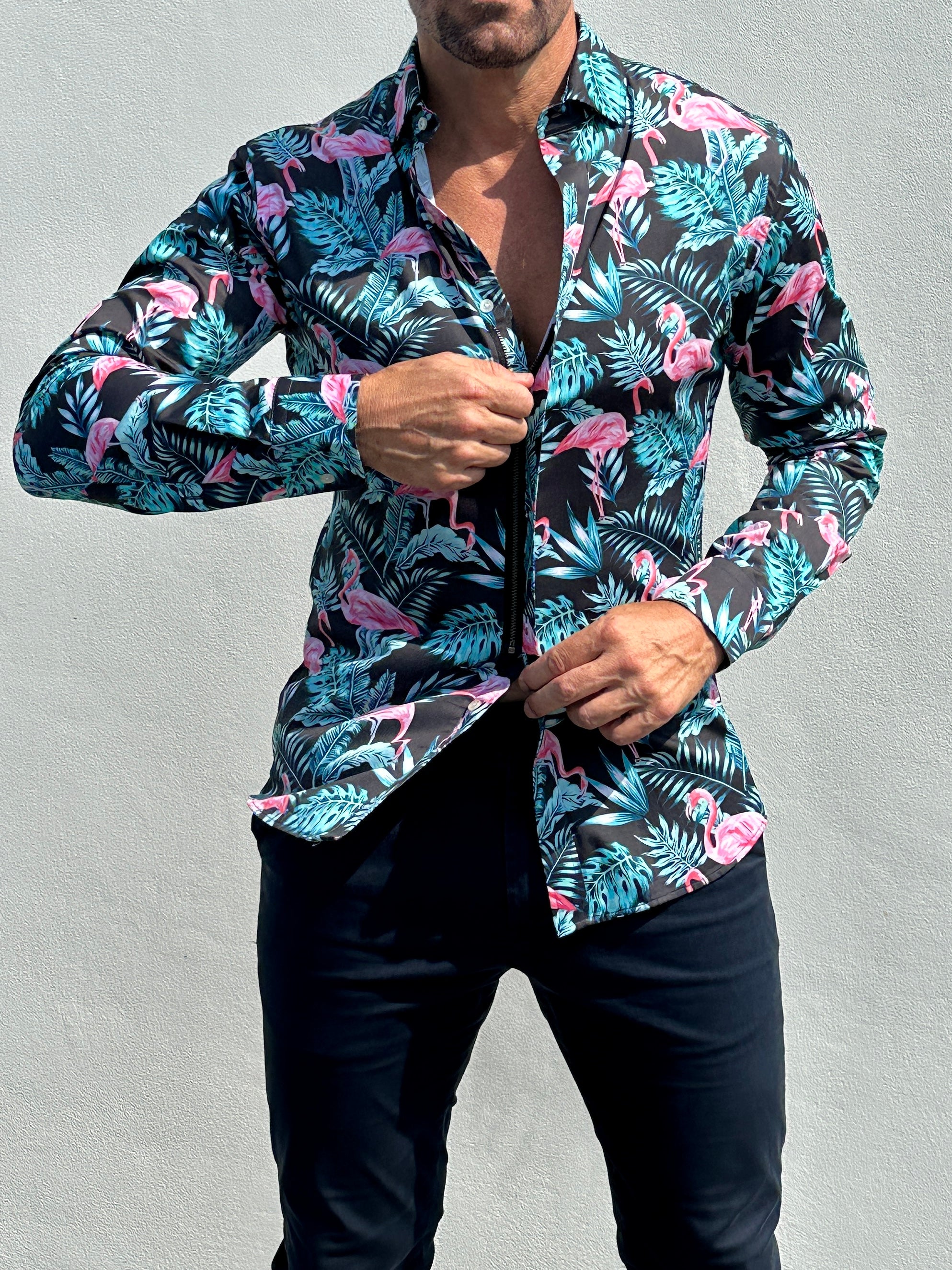 Flamingo Party Shirt - Flamingo