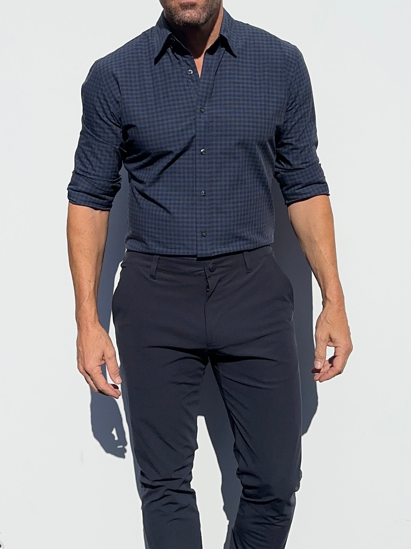 Black & Blue Plaid - Black & Blue Plaid