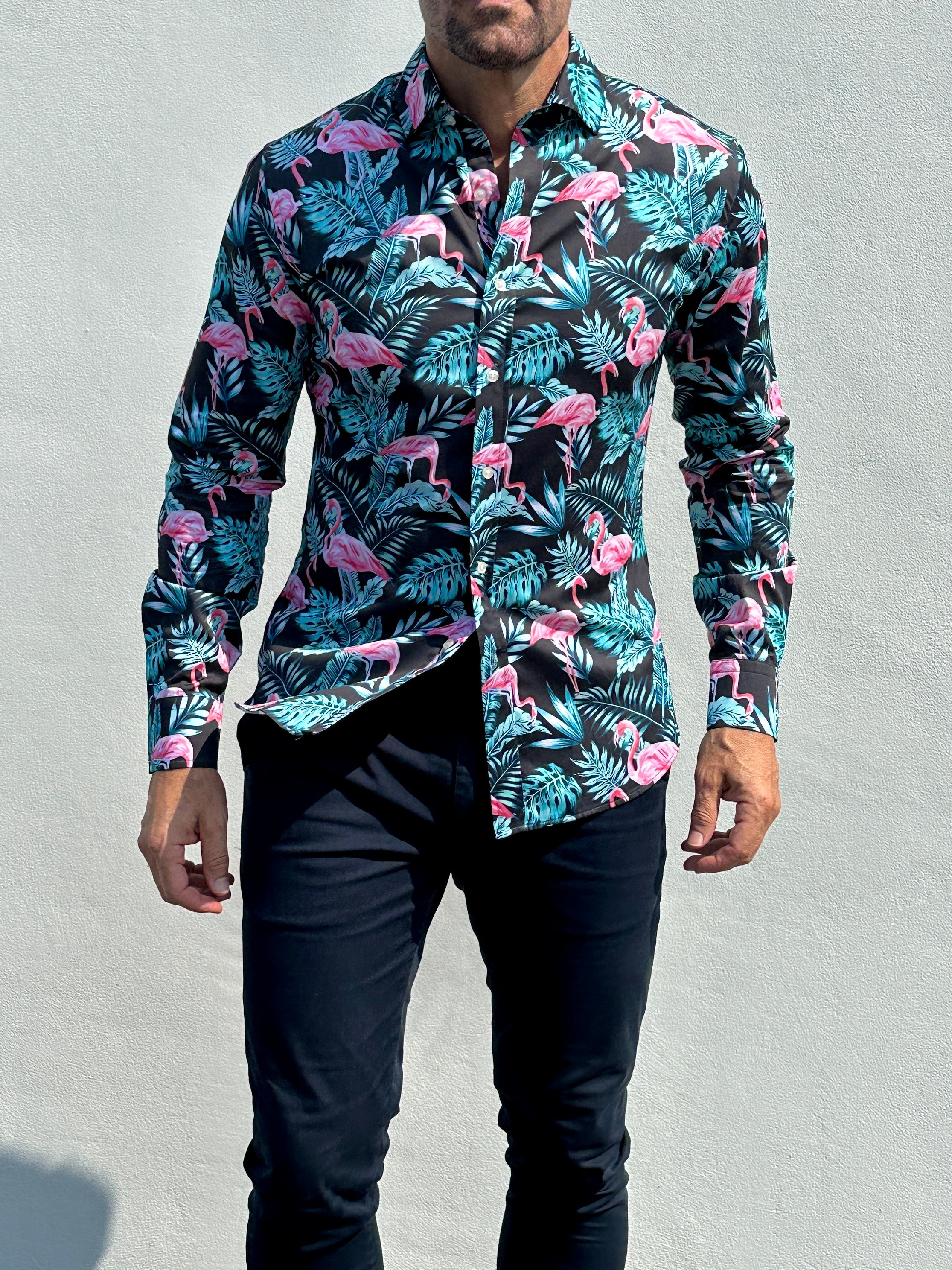 Flamingo Party Shirt - Flamingo