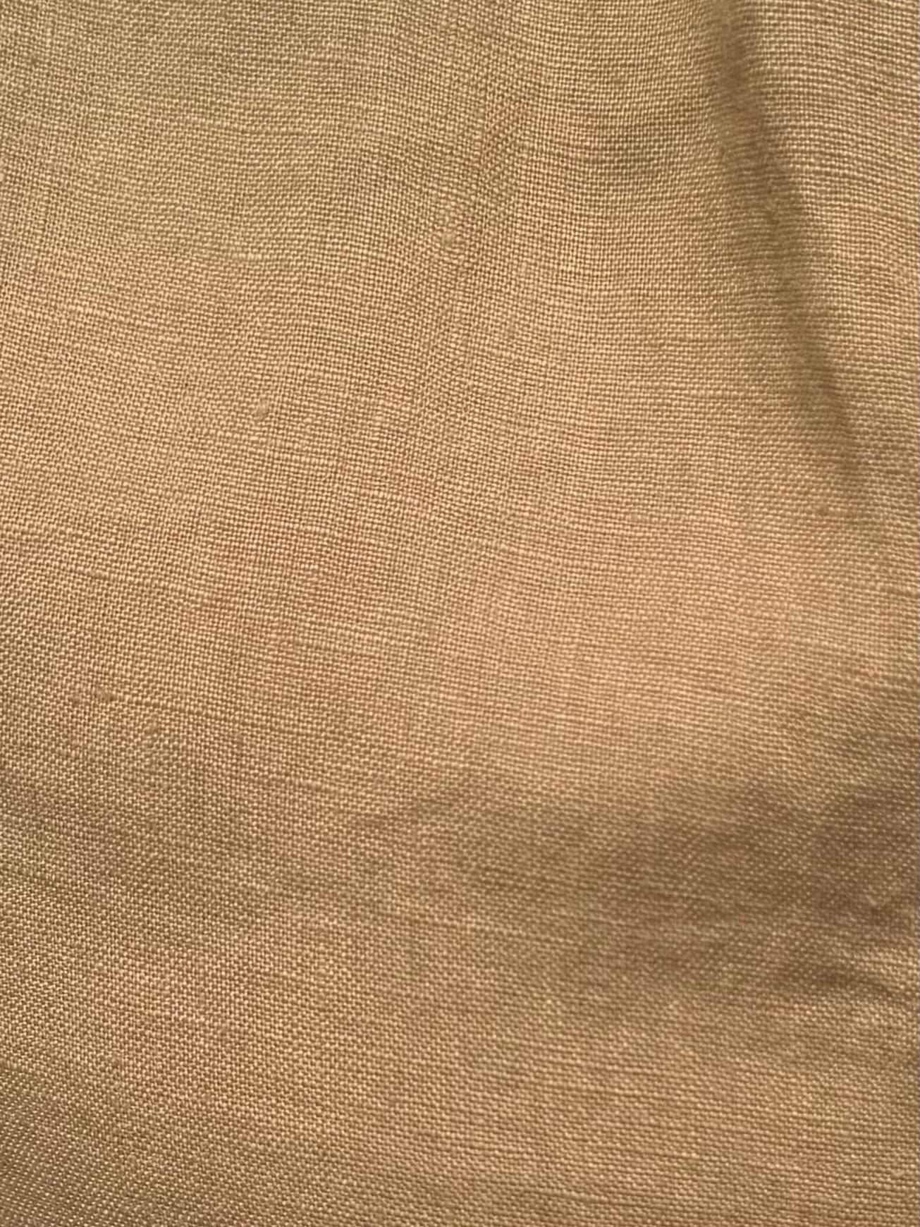 Long Sleeve 1-Pocket Robust Linen - Desert Tan- Small Batch #664