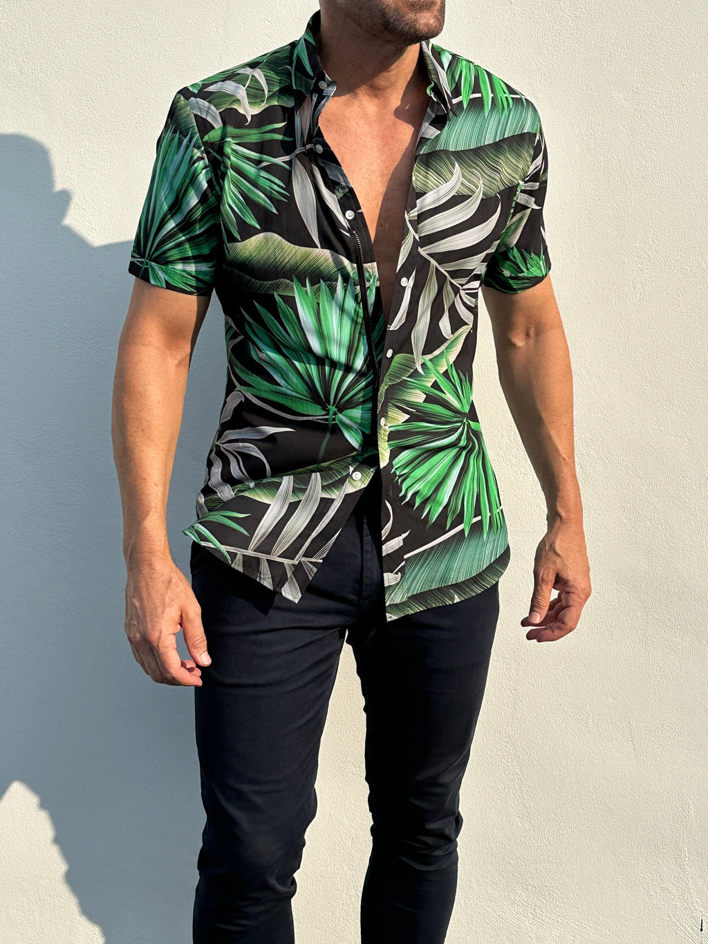 Club Tropicana Party Shirt - Vibrant Green