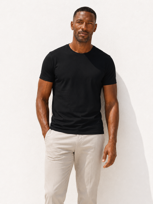 Crewneck T-shirt in Tedra™