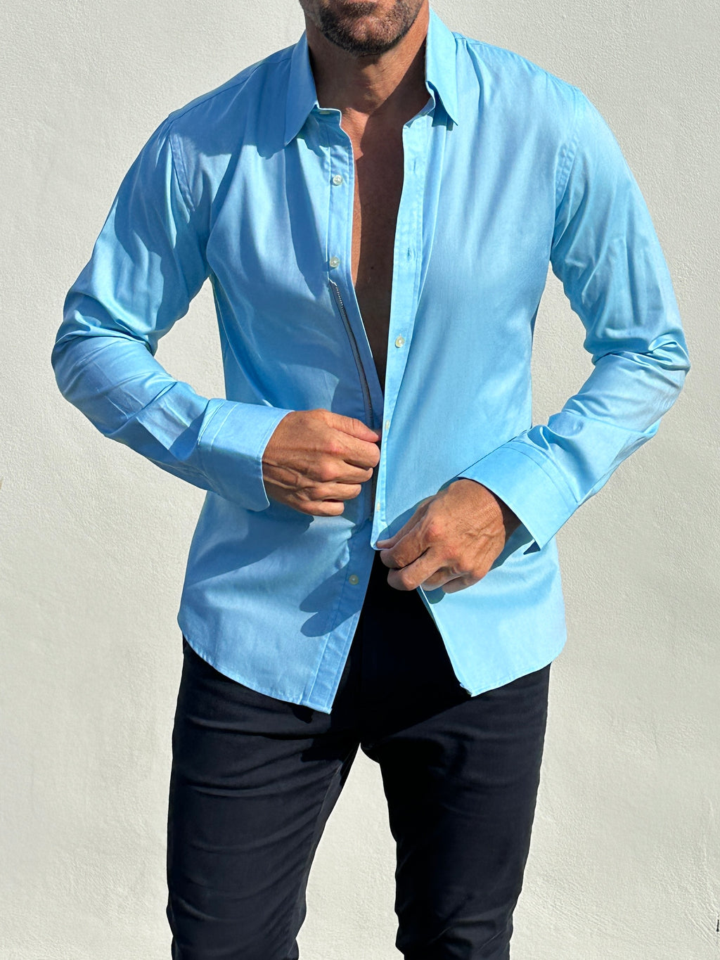 Wrinkle-Resistant OG Oxford - El Aqua