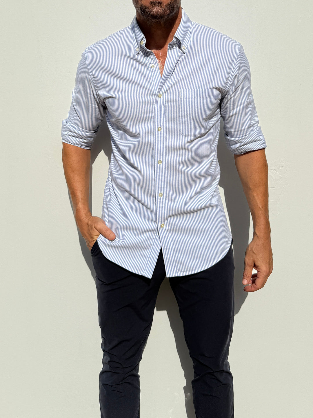 The Striped OCBD: Oxford Cloth Button Down | Teddy Stratford