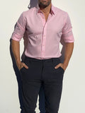 Stretch Royal Oxford - Pink