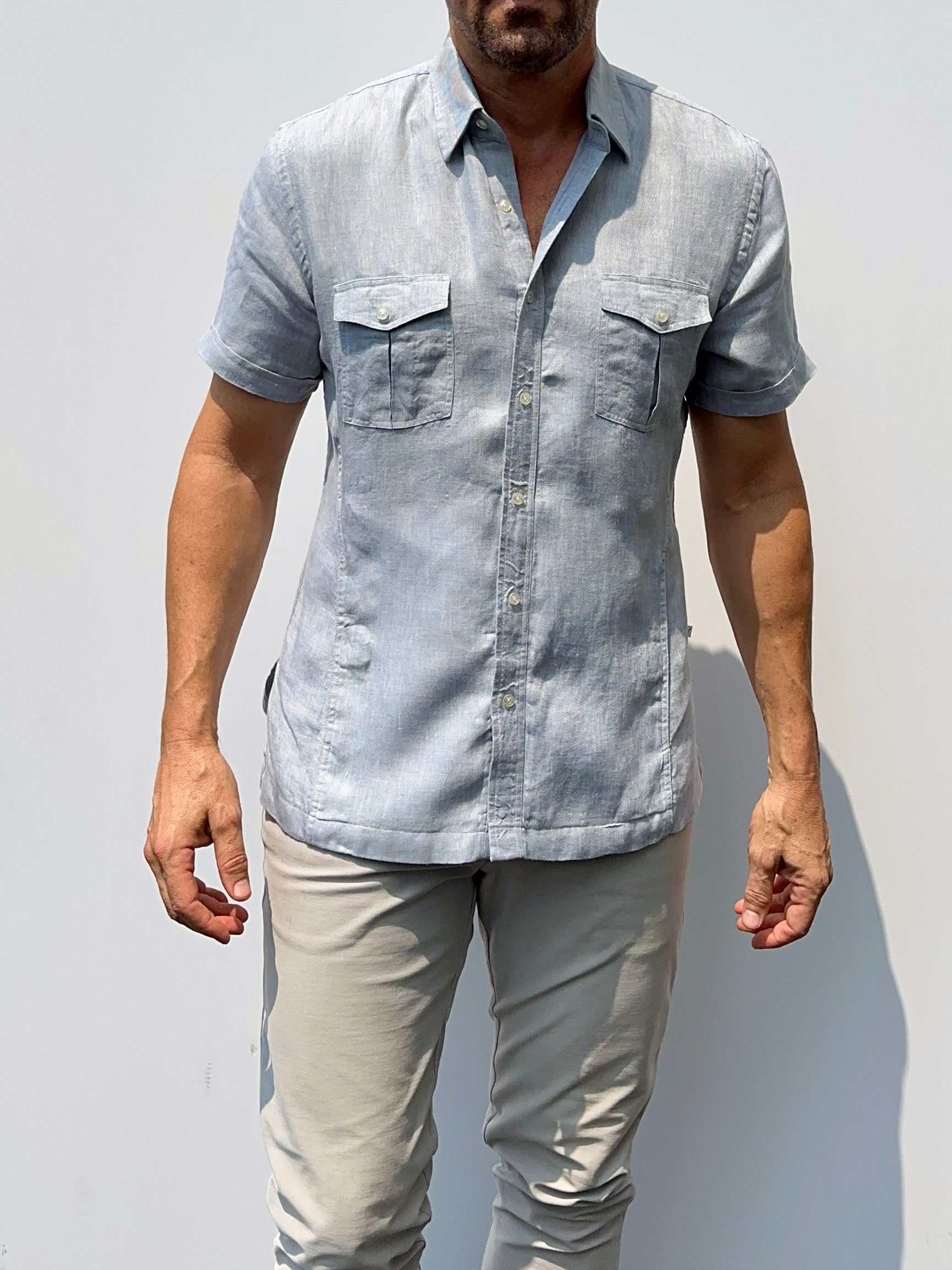 The Urban Legend w/Side Pockets - Light Blue Gray