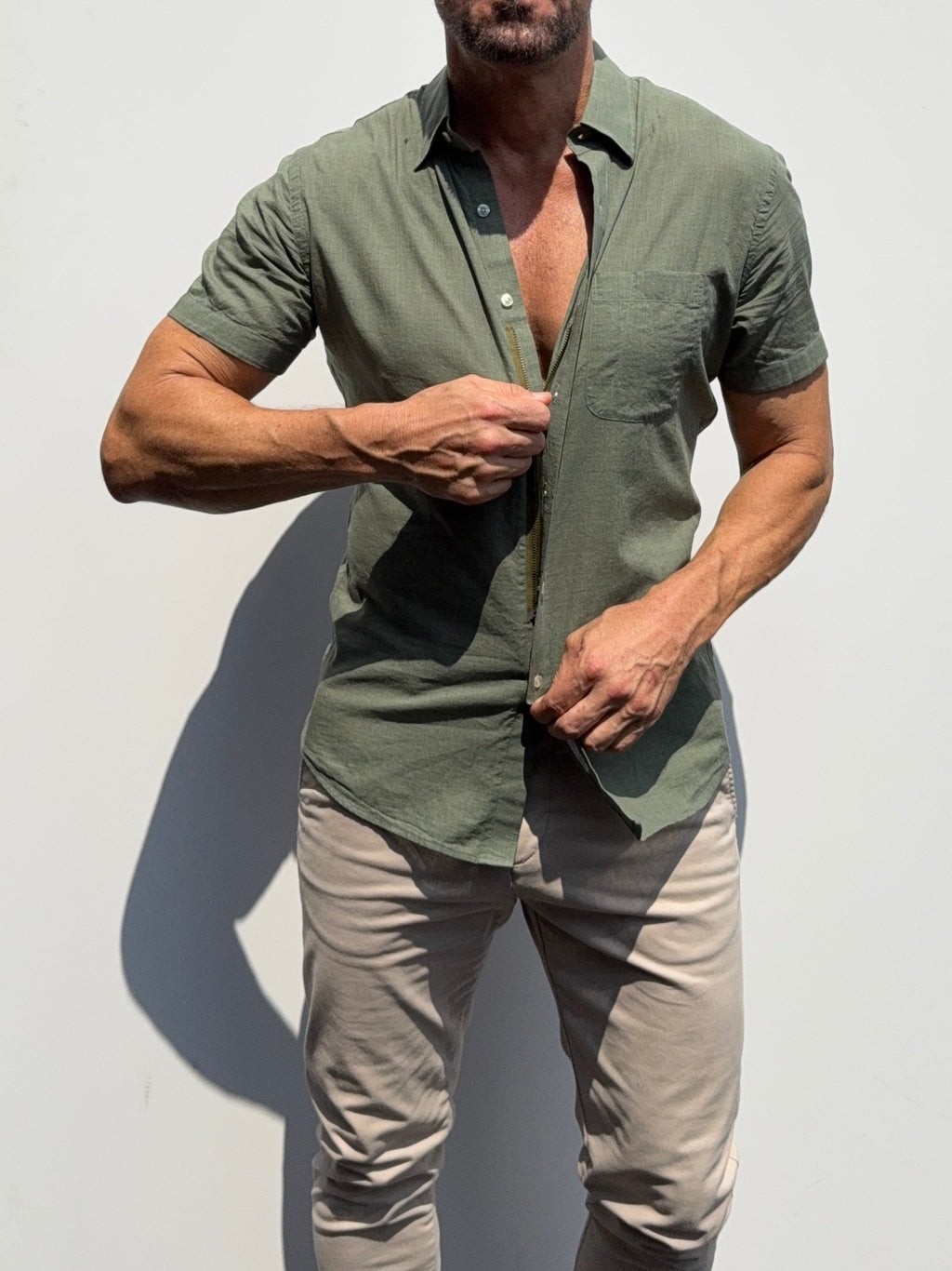 Super Lightweight Cotton - Moss Green