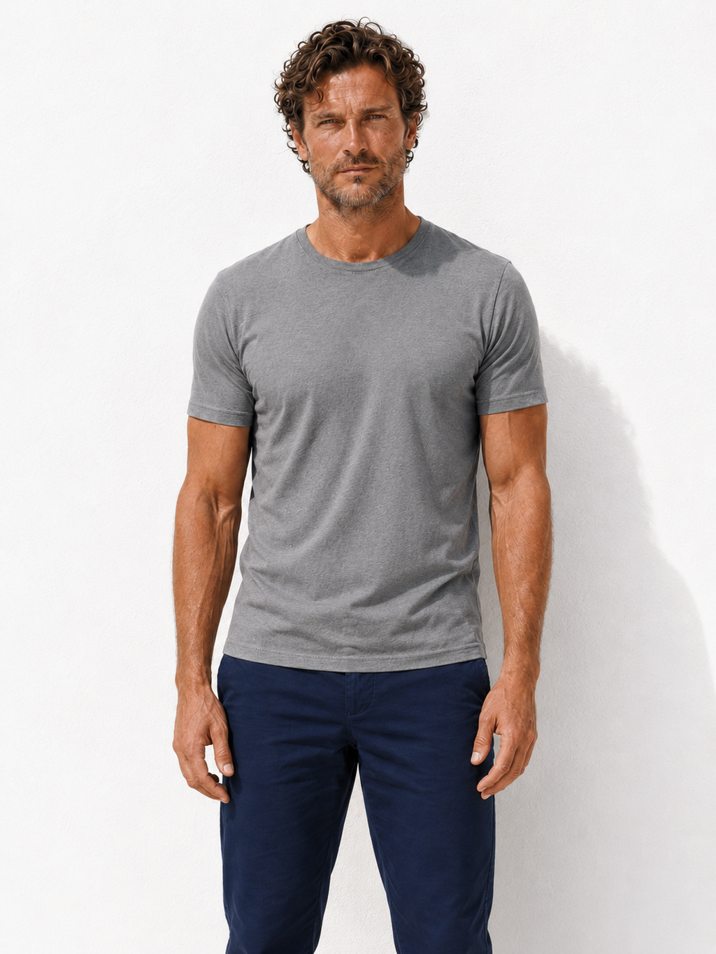 Crewneck T-shirt in Tedra™