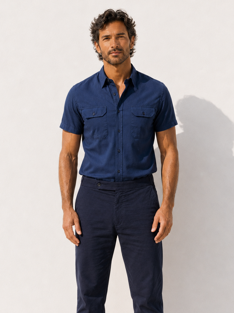 The Short Sleeve Utility Shirt- Small Batch Series