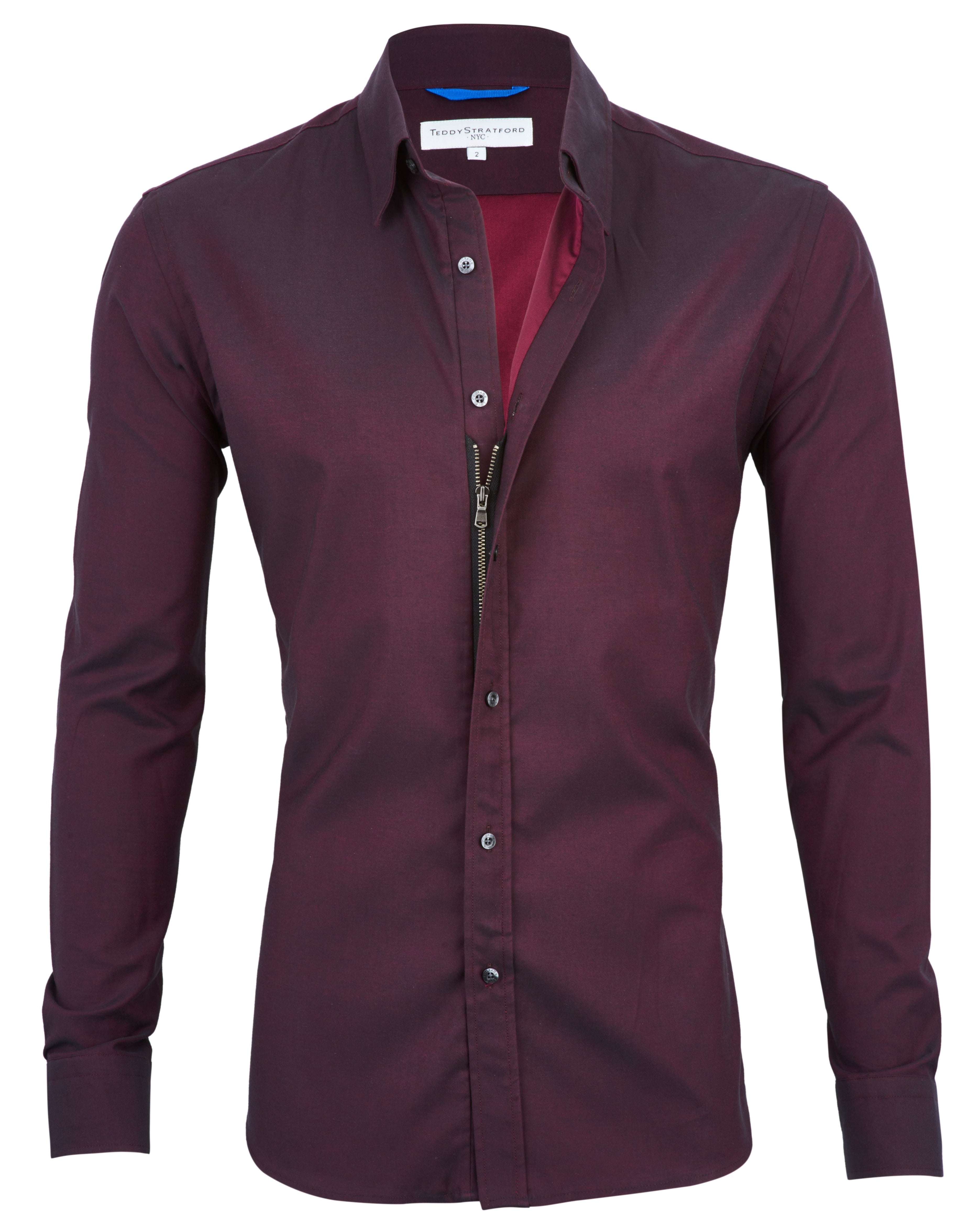 The After-Dark Twill - Oxblood Twill