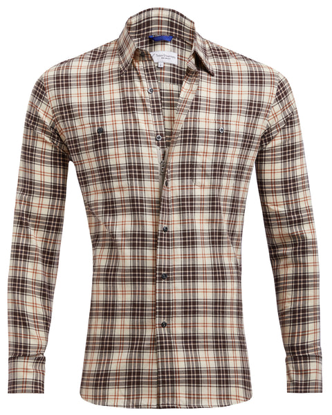 Independent Mesa Brown Flannel Shirt | Liberty Center