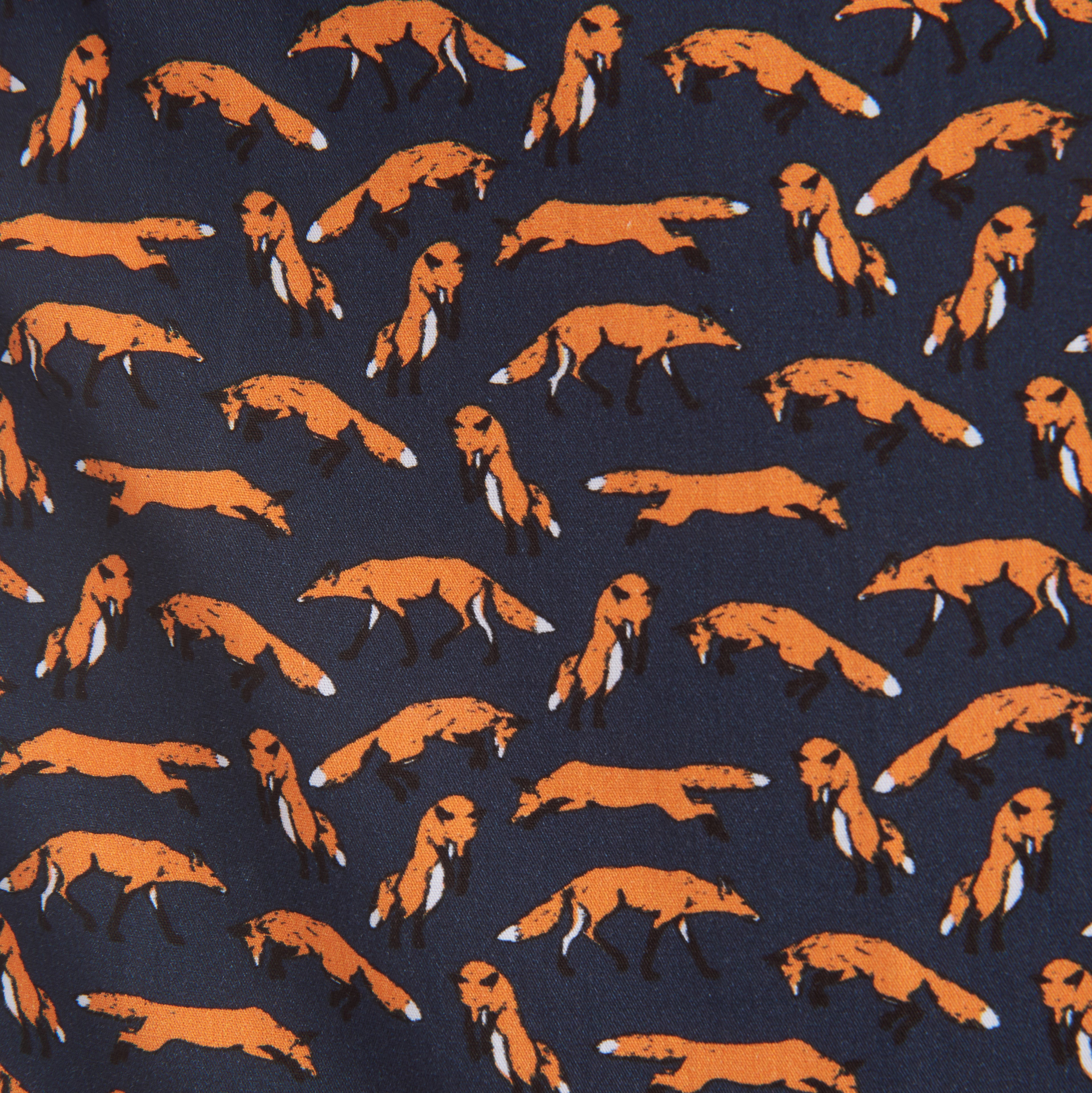 Small Print Party Shirt - Fox Party