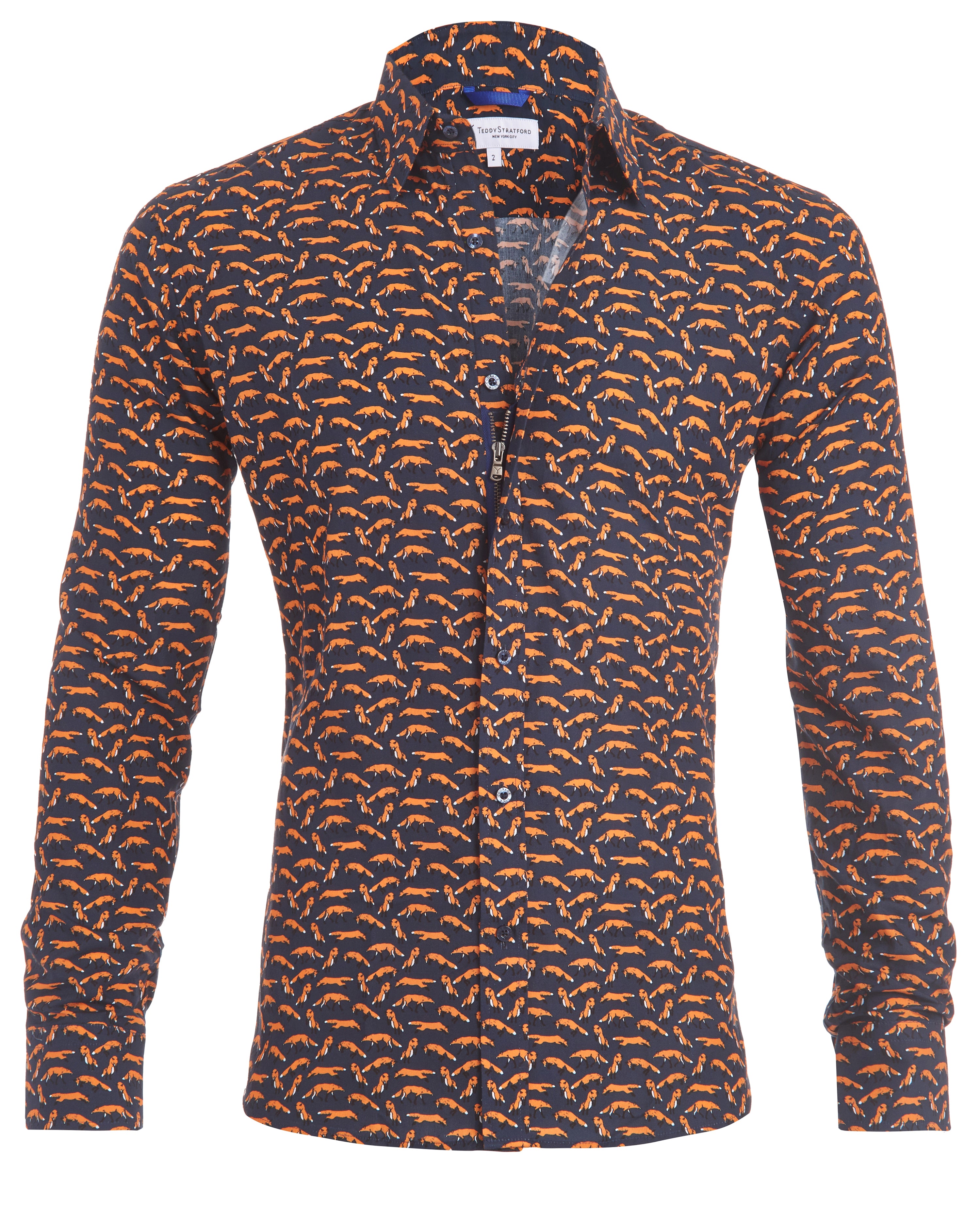 Small Print Party Shirt - Fox Party
