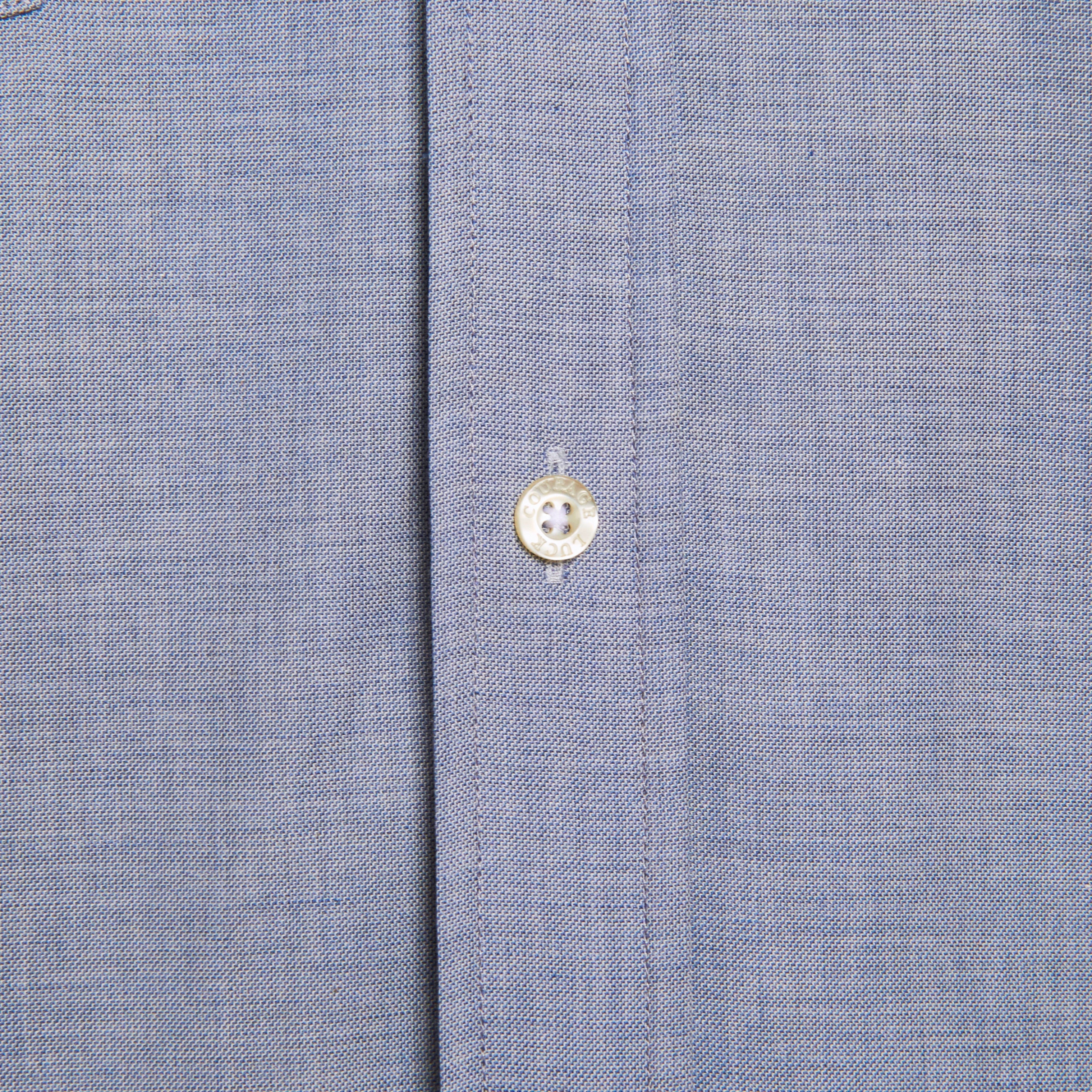 Unbrushed Flannel - Slate Blue
