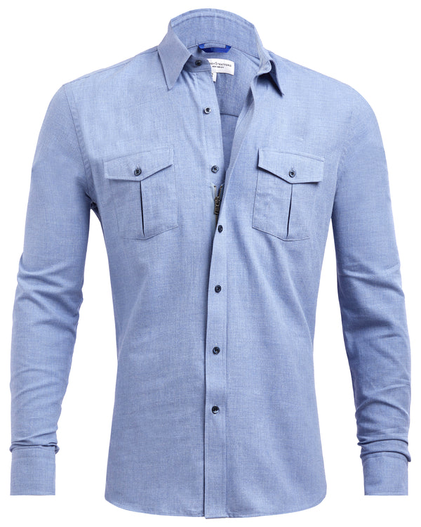 Formal Shirt with Patch Pocket