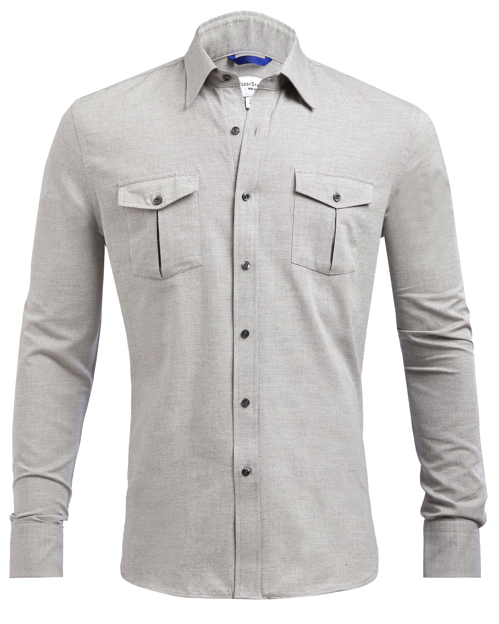 The Two-Pocket Flannel - Stone