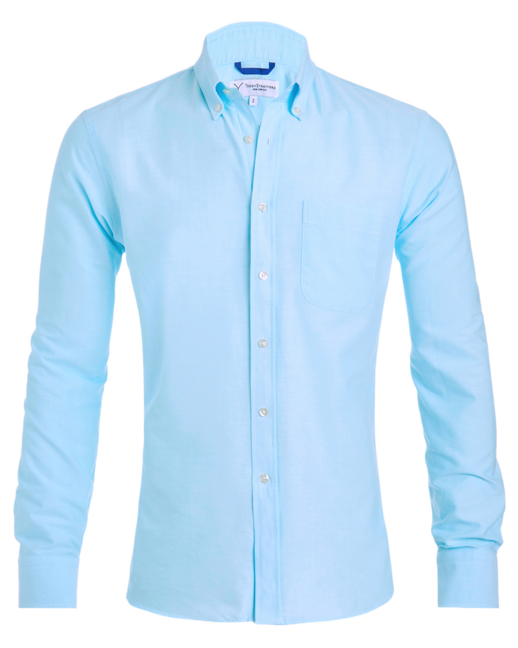 The Solid OCBD - Light Aqua