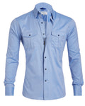 The NYTD Two-Pocket Twill - Polar Blue