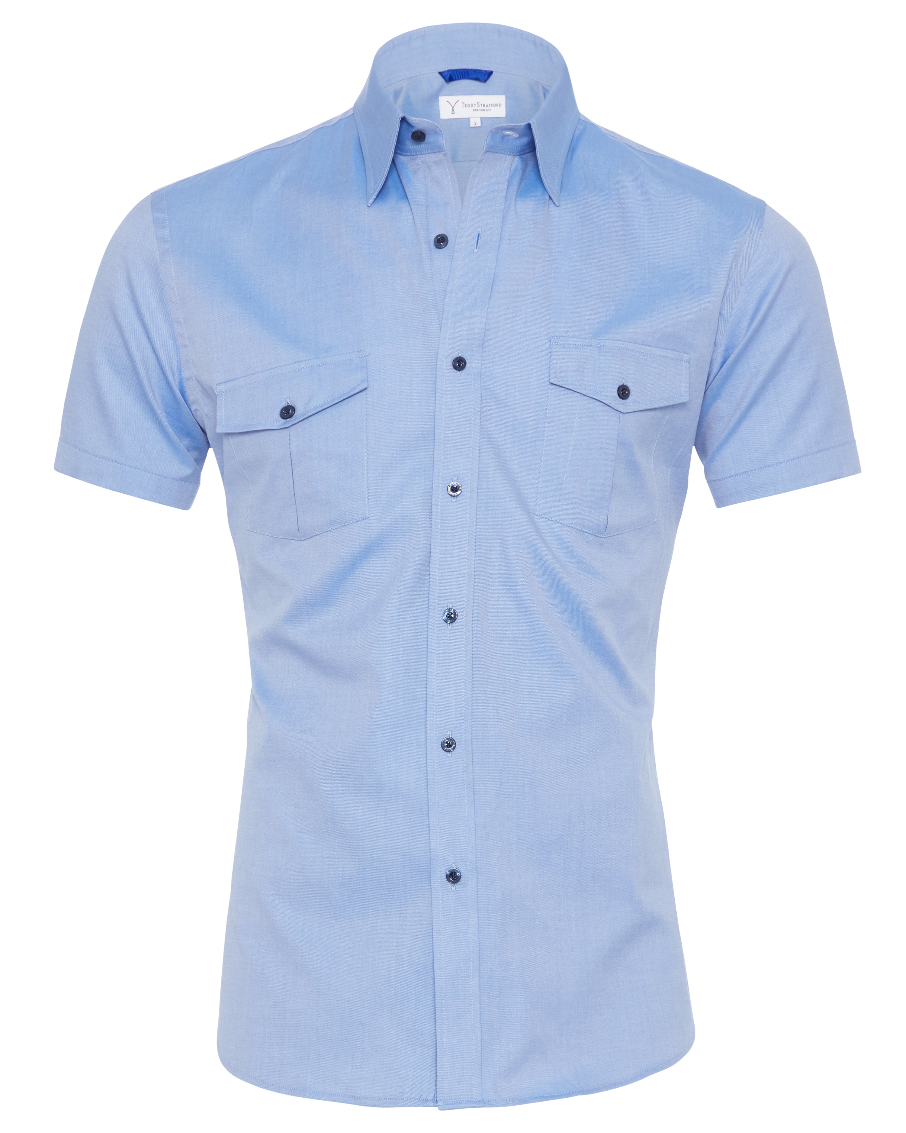 The Twill Cop Shirt - Polar Blue
