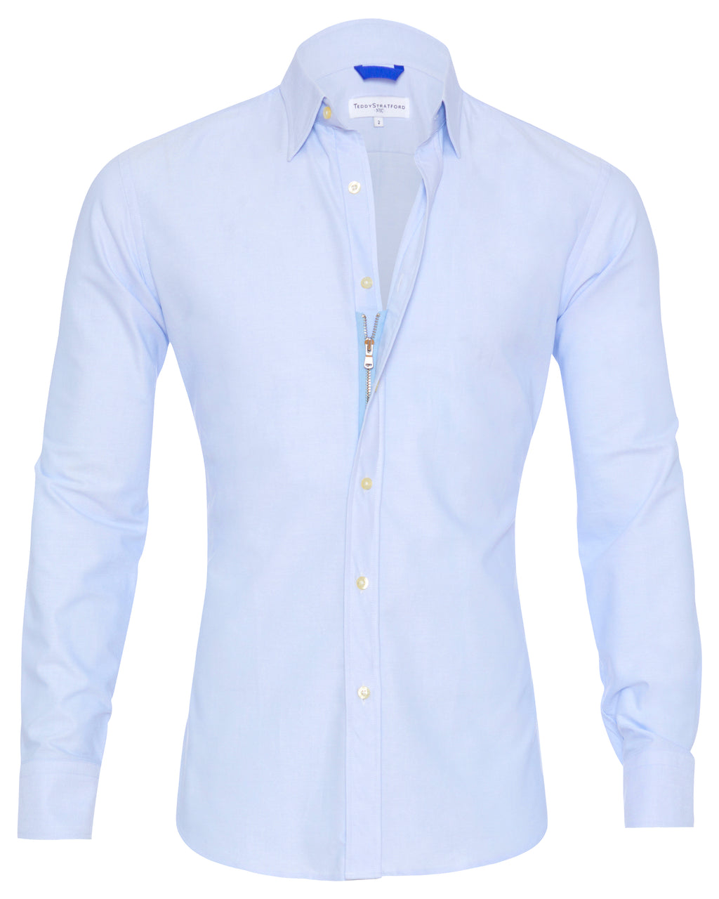 Wrinkle-Resistant OG Oxford - Light Blue