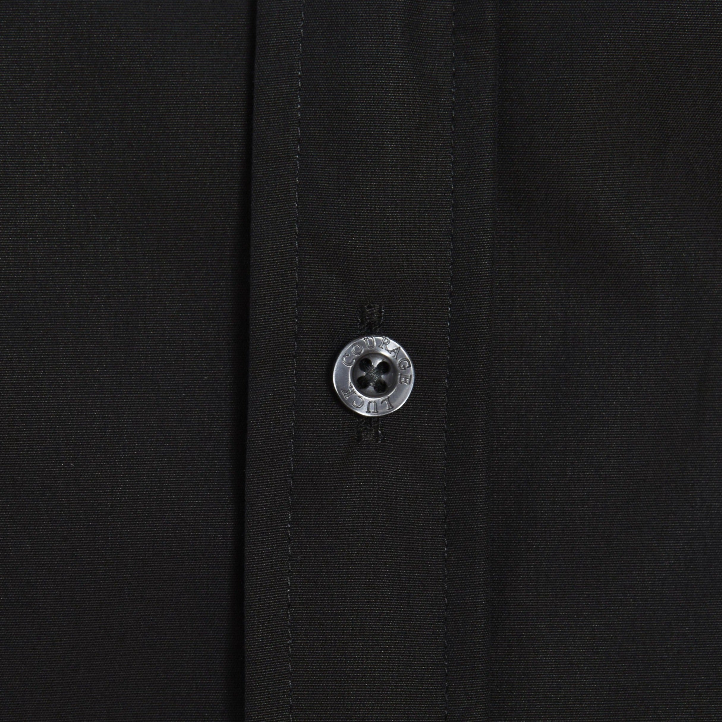 Wrinkle Resistant Broadcloth - Black