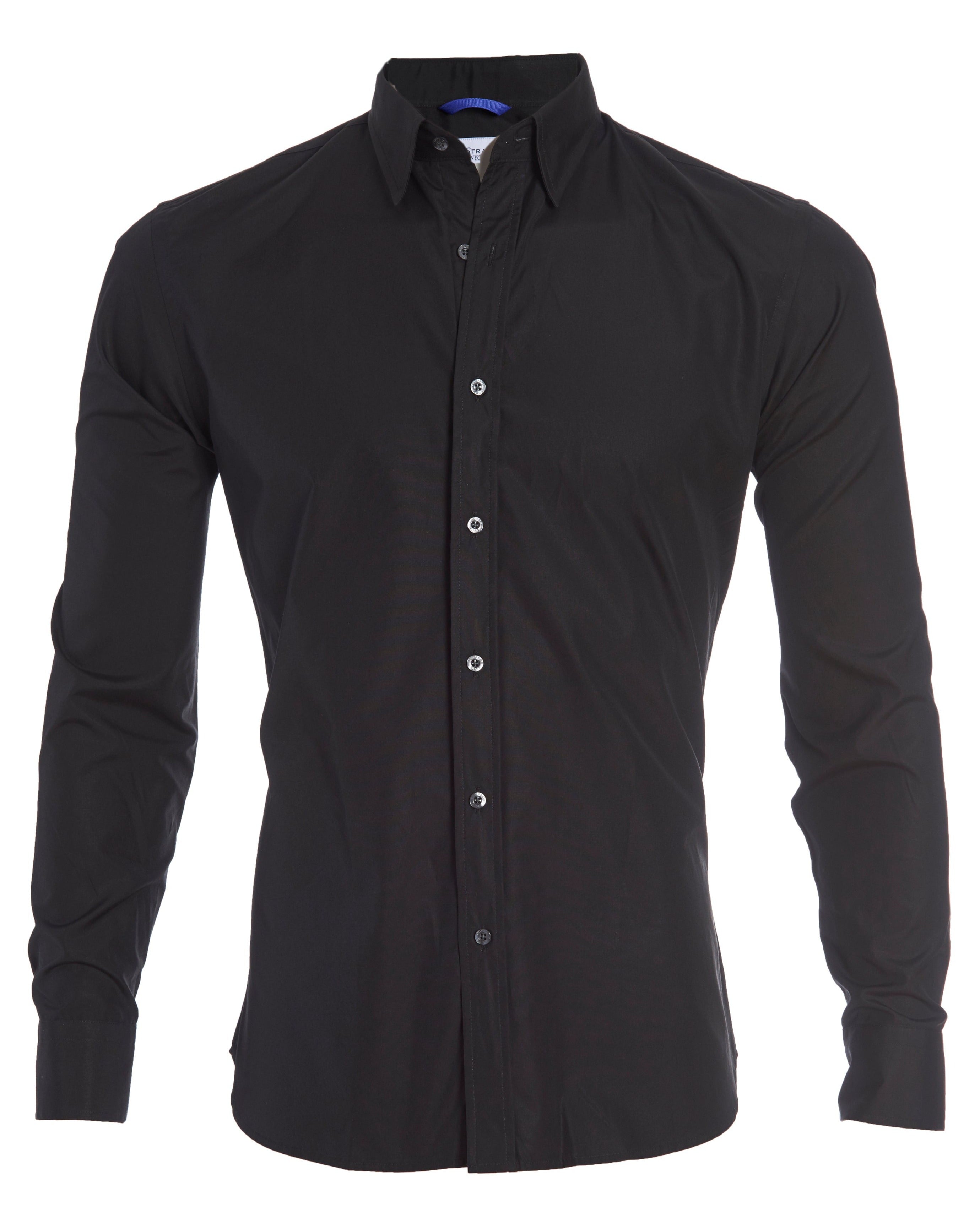 Wrinkle Resistant Broadcloth - Black