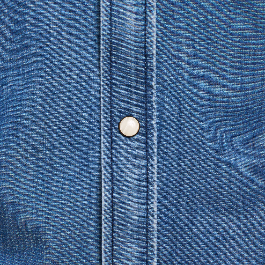 The Stretch Denim Western - Small Batch #293 Indigo Denim