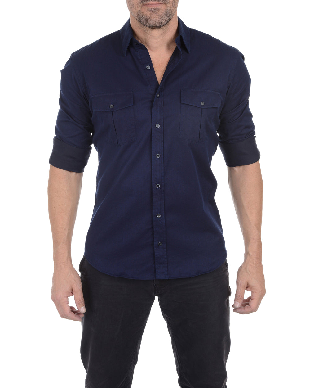 Athletic fit short sleeve button down online
