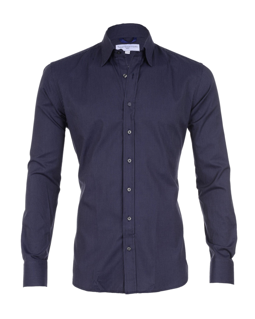 Midnight Micro-Dot - Midnight Blue