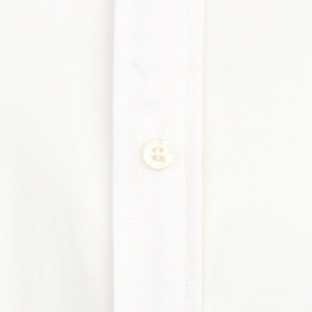 Two-Pocket Organic Oxford in Ivory