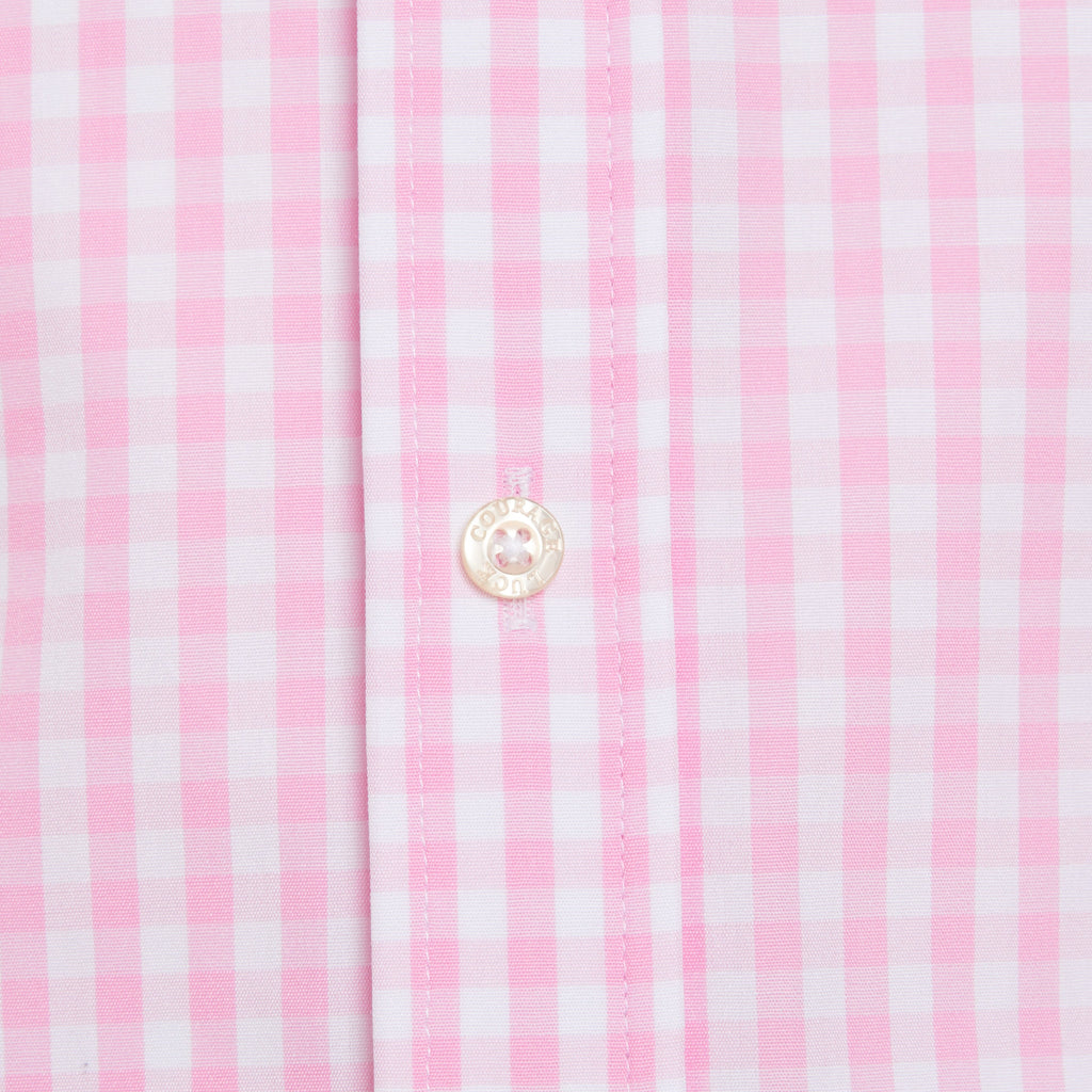 The Gingham Poplin - Pink Gingham Poplin