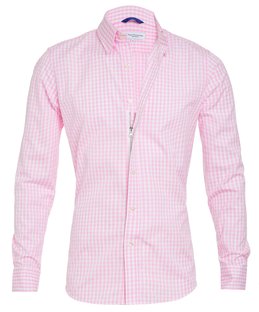The Gingham Poplin - Pink Gingham Poplin