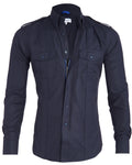 The Raider Shirt - Midnight Blue