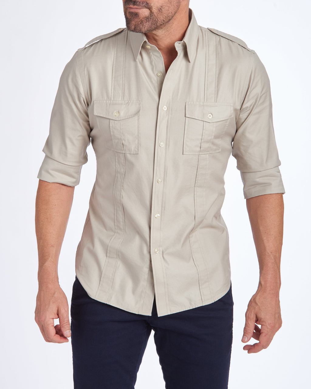 The Raider Shirt - Sandstone