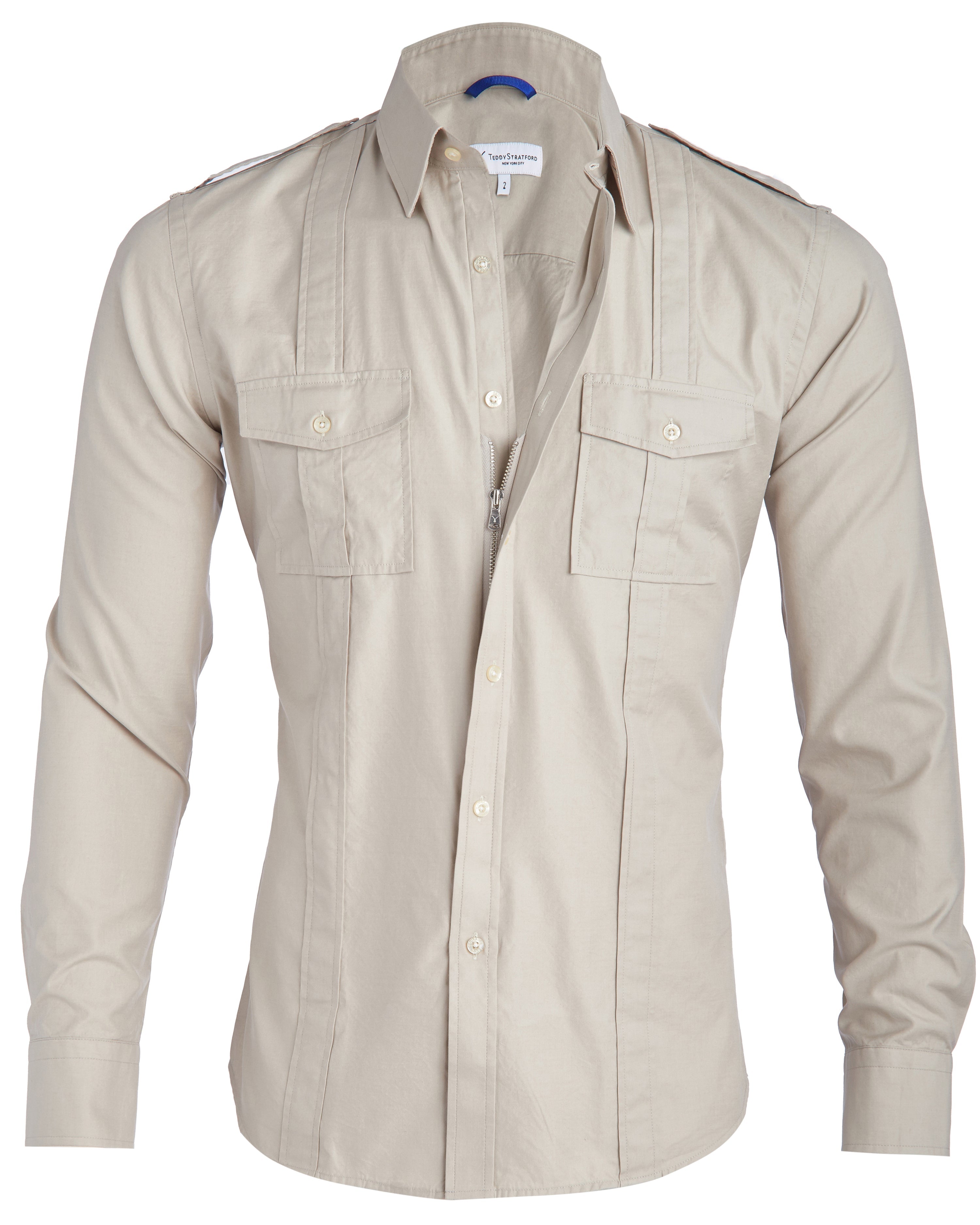 The Raider Shirt - Sandstone – Teddy Stratford
