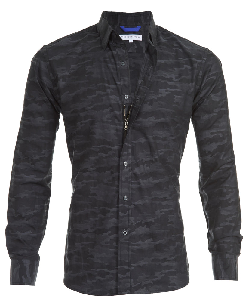 Urban Camo Jacquard Teddy Stratford