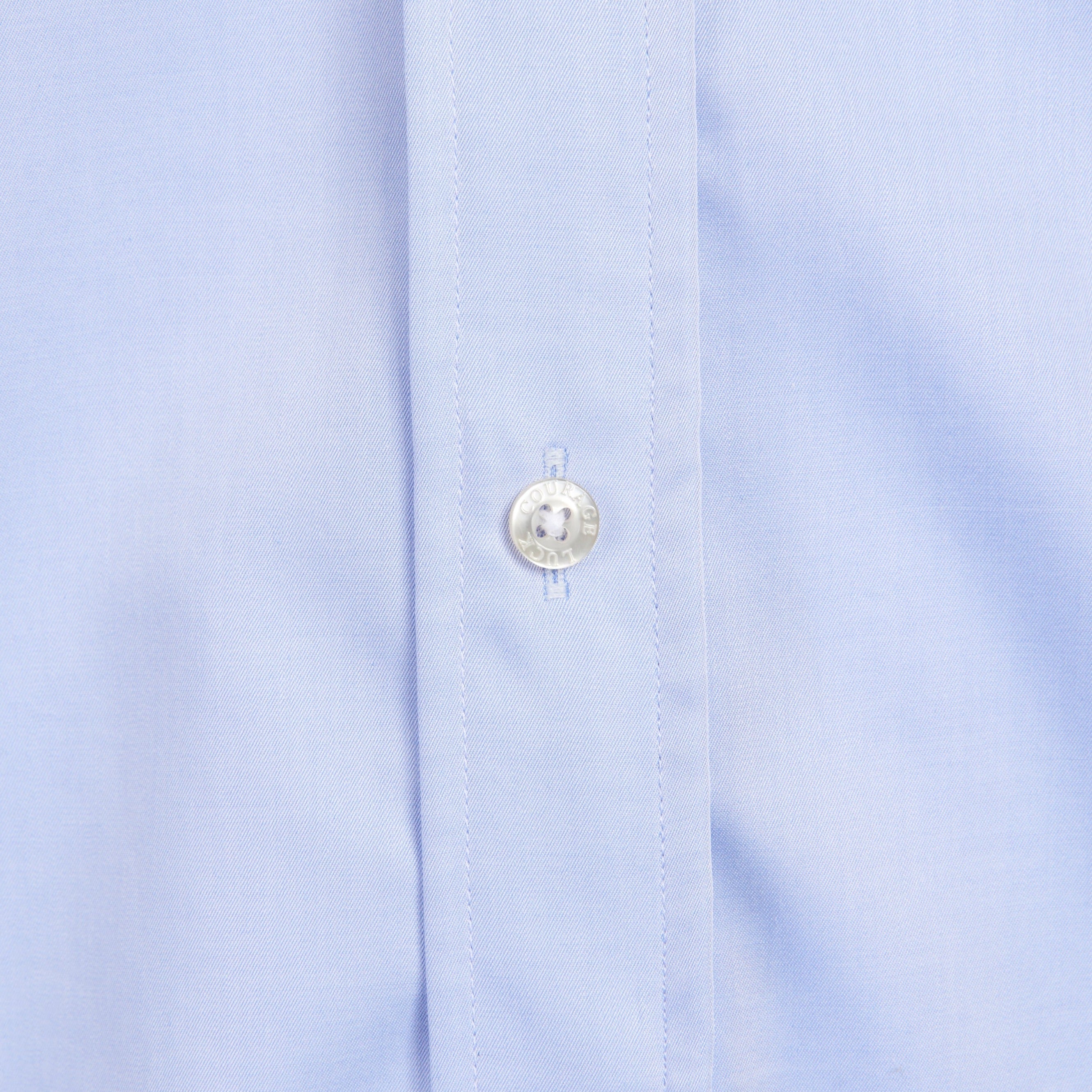 The Gabardine Dress Twill - Light Blue Gabardine