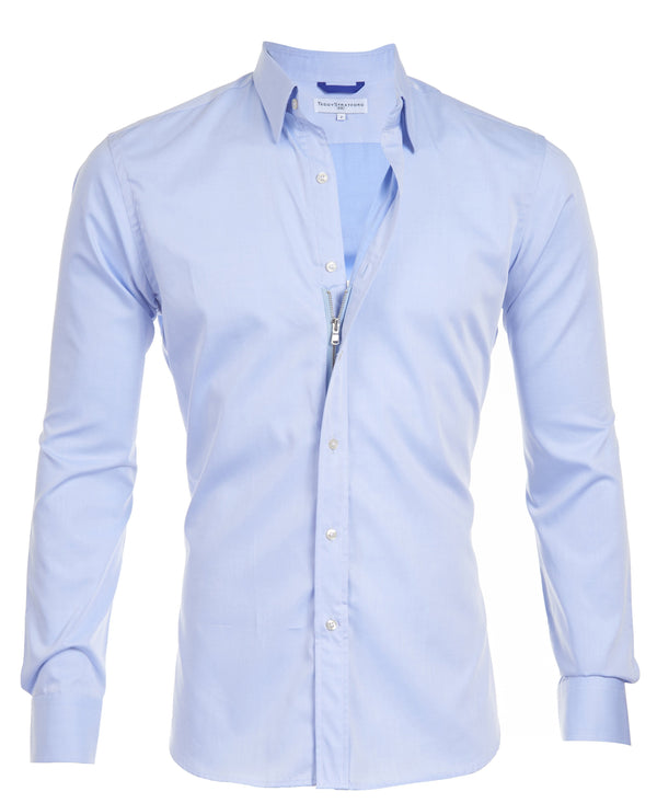 The Raider Shirt in Linen Small Batch Series Teddy Stratford