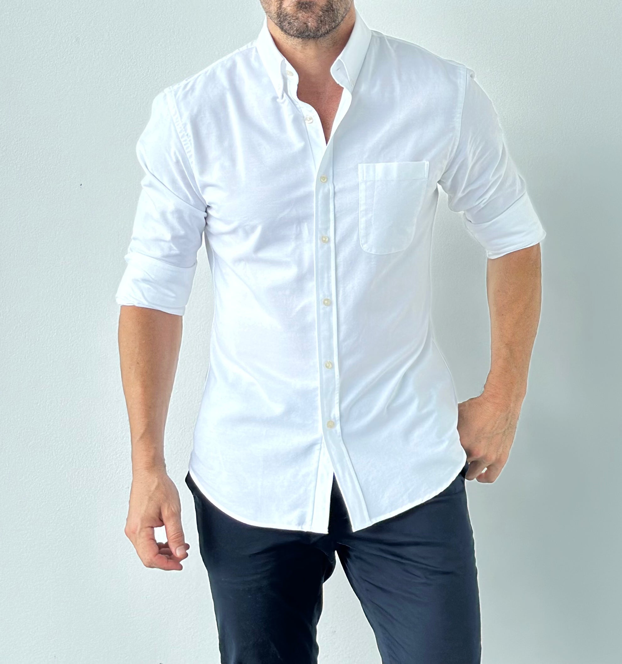 The Solid OCBD - White